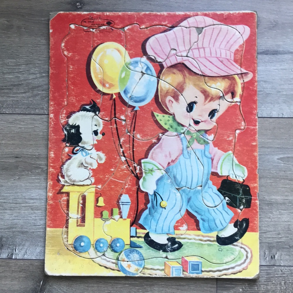 Vintage Cardboard Children’s Tray Puzzles - Picture 2 of 6